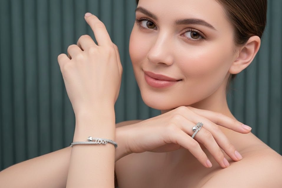 Heart Sparkling Love Bracelet - Zambeel