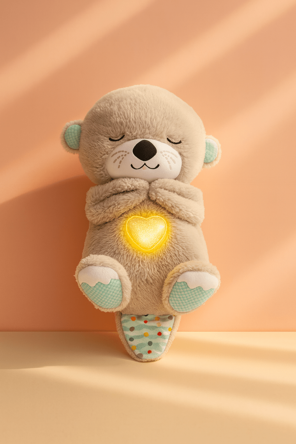 Heartbeat & Light - Up Belly Bear - Zambeel