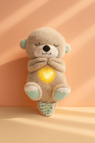Heartbeat & Light - Up Belly Bear - Zambeel