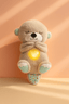 Heartbeat & Light - Up Belly Bear - Zambeel