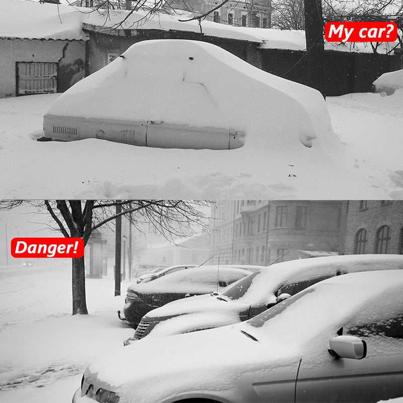 Heatable Snow Removal Shovel For Vehicle - Zambeel