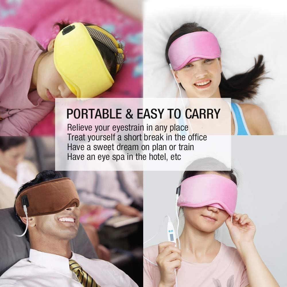 Heated Eye Mask for Eye Relief - Zambeel