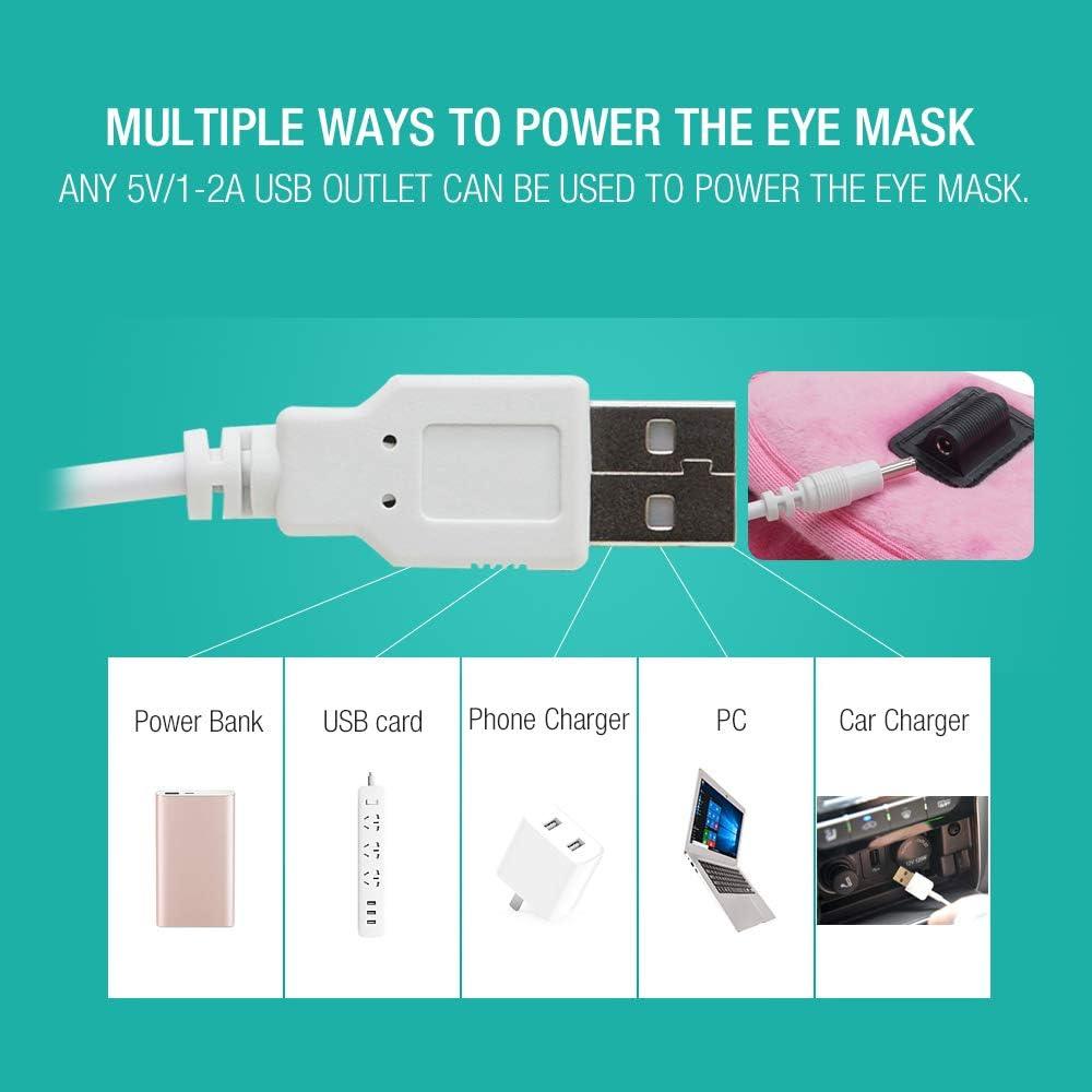 Heated Eye Mask for Eye Relief - Zambeel