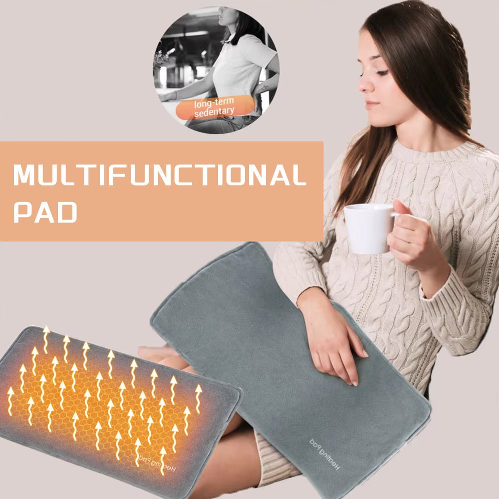 Heating Scarf Warm Pad Graphene USB Heat Pad Body Relax Multifunctional Electric Constant Temperature Hot Compress Physiotherapy Drive Cold Keep Warm - Zambeel