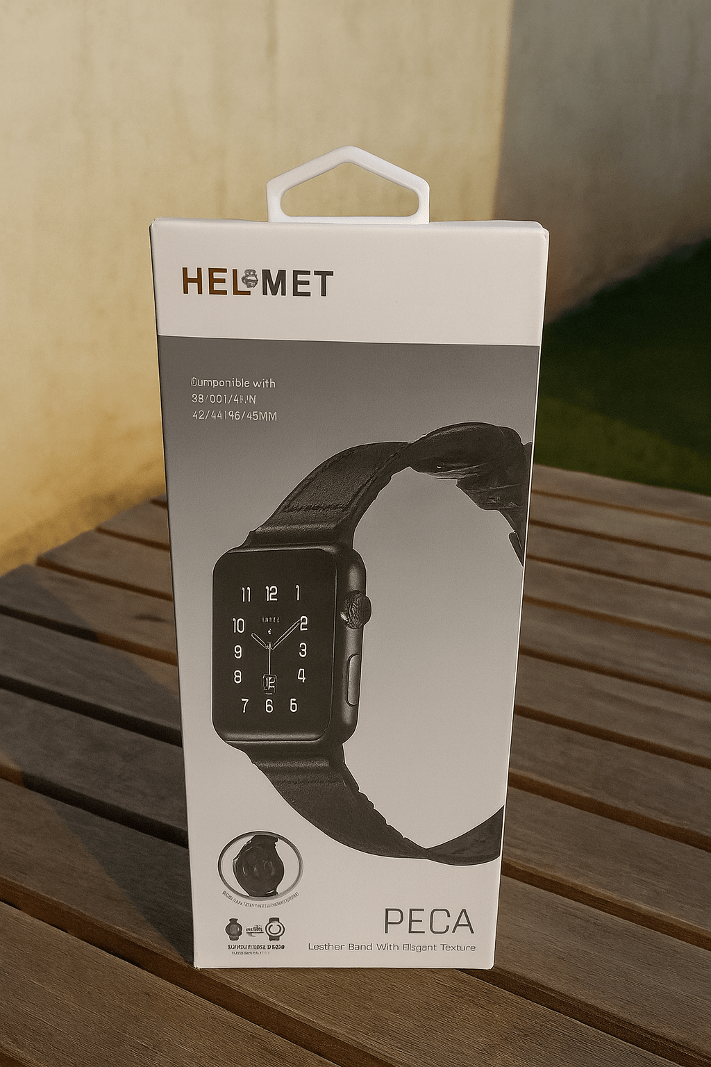 Helmet - Peca Leather Watch Band - Zambeel