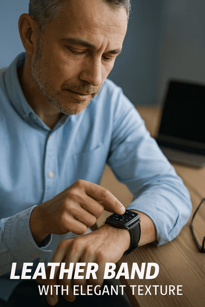 Helmet - Peca Leather Watch Band - Zambeel