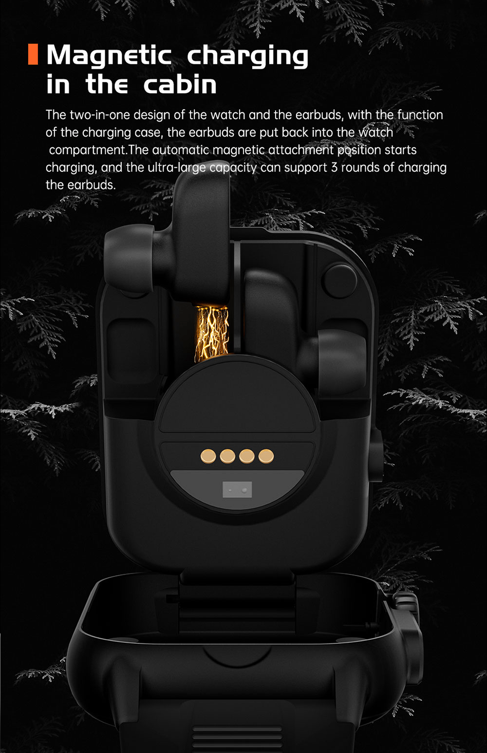 Hepu - 2 - in - 1 Smart Watch - Zambeel