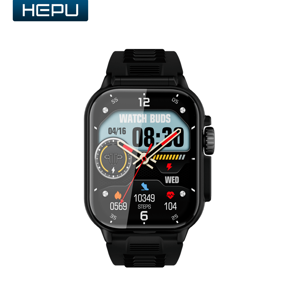 Hepu - 2 - in - 1 Smart Watch - Zambeel