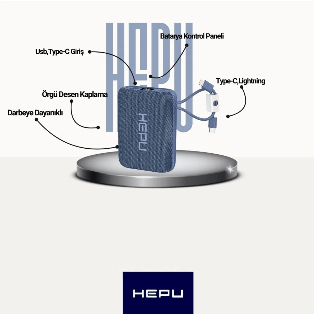 Hepu - Power Bank - Zambeel
