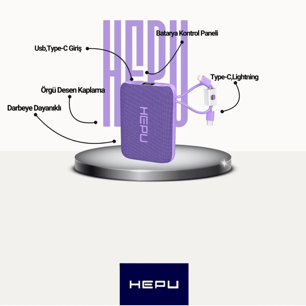 Hepu - Power Bank - Zambeel