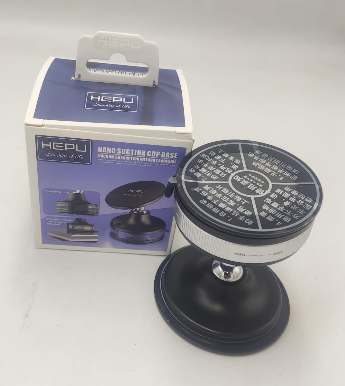 Hepu - Suction Cup Magnetic Phone Holder - Zambeel