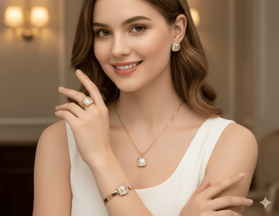 Hermes Style H Logo Jewelry Set - Zambeel