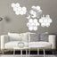 Hexagon Mirror Effect Wall Stickers - Zambeel