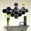 Hexagon Style Acrylic Mirror - Modern Home Decoration [13 pieces] - Zambeel
