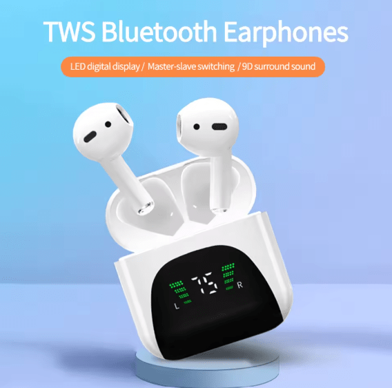 Hi - Fi Stereo Sound Wireless Earbuds - Zambeel