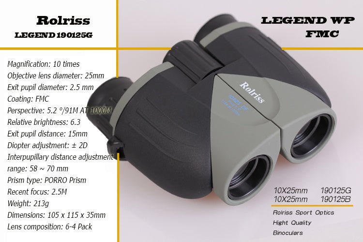 High Powered Waterproof Night Vision Binoculars - Zambeel