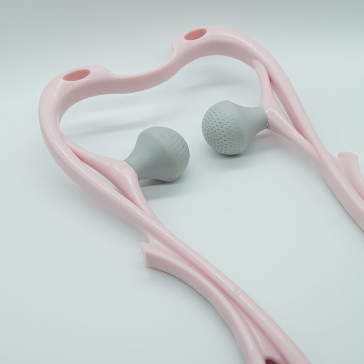 High Quality Multi - function Manual Relaxed Cervical Massager Pressure Relieve Double Ball Pressing Meridian Massager - Zambeel