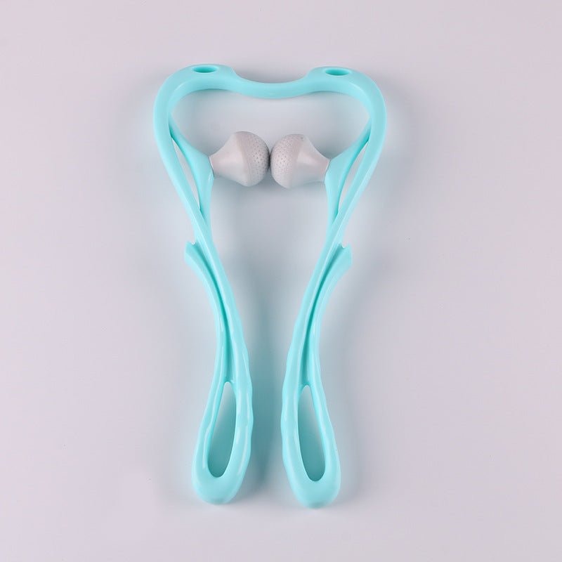 High Quality Multi - function Manual Relaxed Cervical Massager Pressure Relieve Double Ball Pressing Meridian Massager - Zambeel