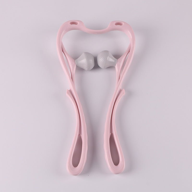 High Quality Multi - function Manual Relaxed Cervical Massager Pressure Relieve Double Ball Pressing Meridian Massager - Zambeel