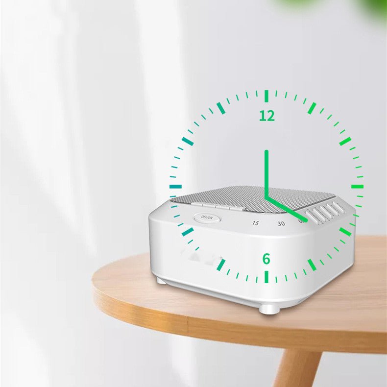High - quality White Noise Sleep Instrument USB Rechargeable Timing Music Function - Zambeel