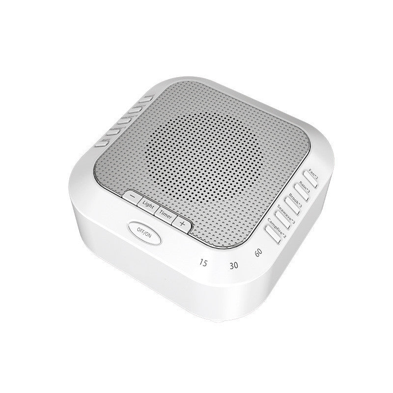 High - quality White Noise Sleep Instrument USB Rechargeable Timing Music Function - Zambeel