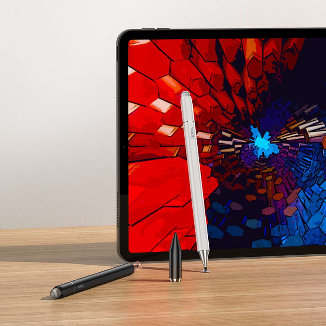 Hoco - 3 - in - 1 Passive Capacitive Pen - Zambeel