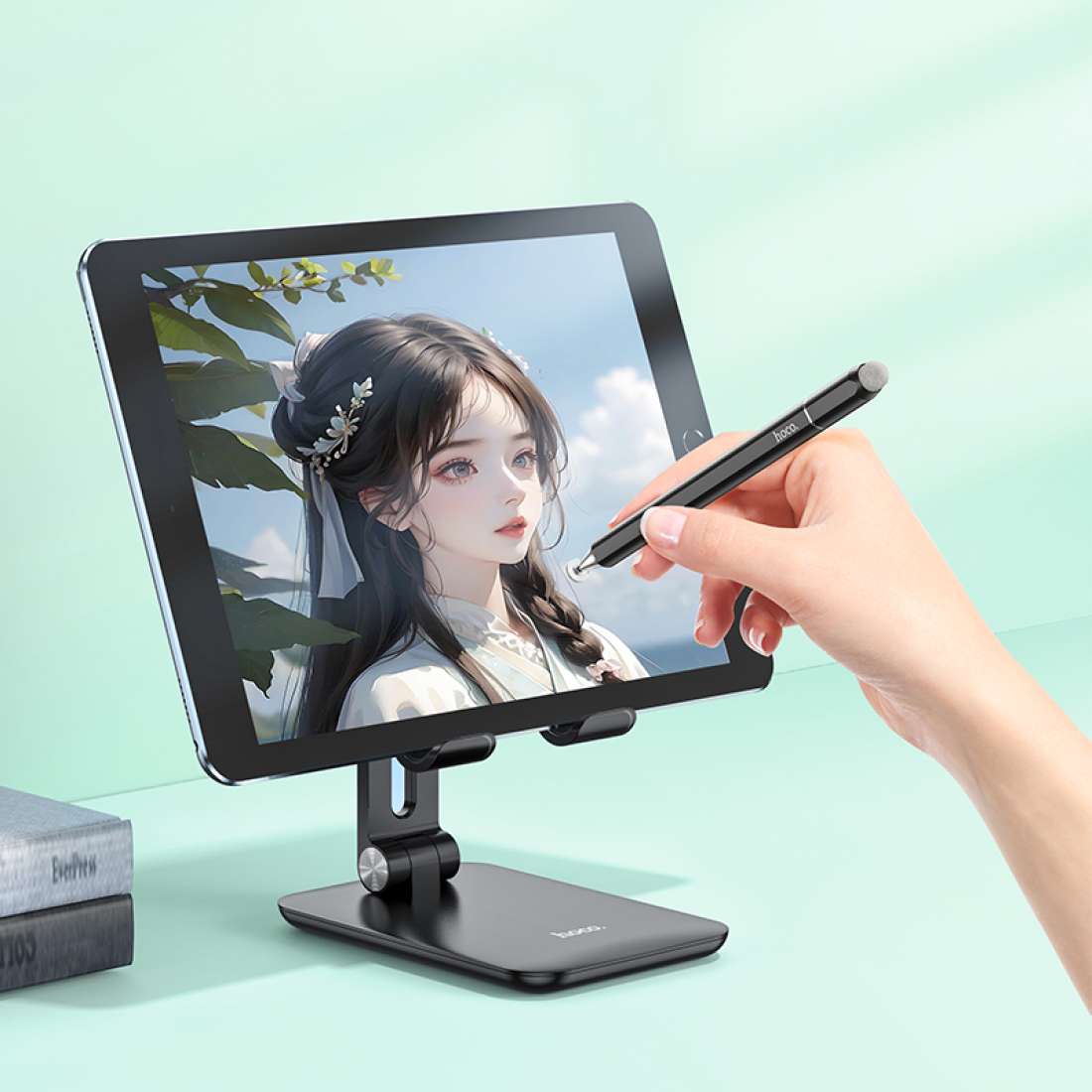 Hoco - 3 - in - 1 Passive Capacitive Pen - Zambeel