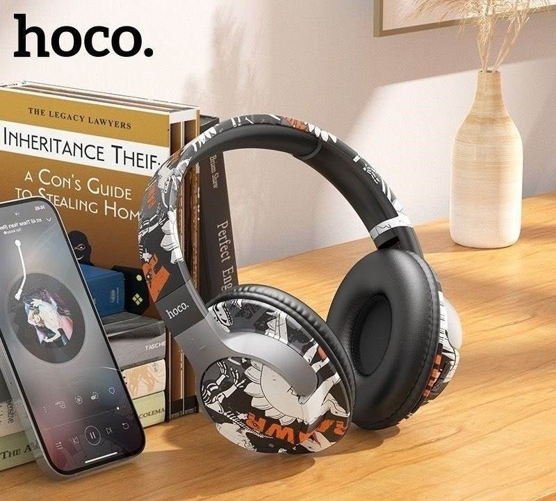 Hoco - Bluetooth Over - Ear Headphones (ESD18) - Zambeel