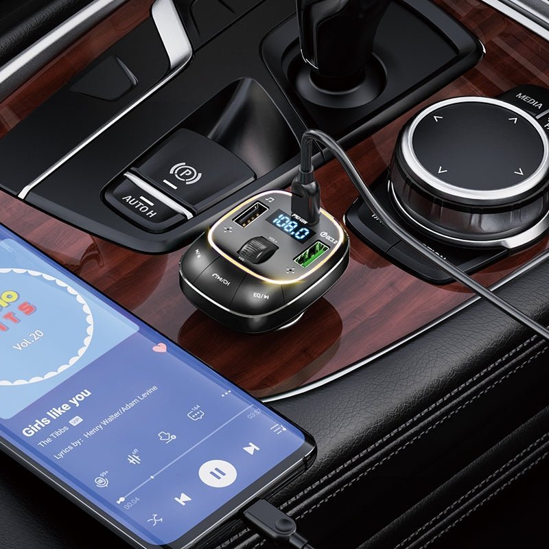 Hoco - Car BT FM Transmitter (E76) - Zambeel