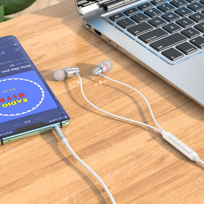 Hoco - Delight Type - C wired Earphone (M90) - Zambeel