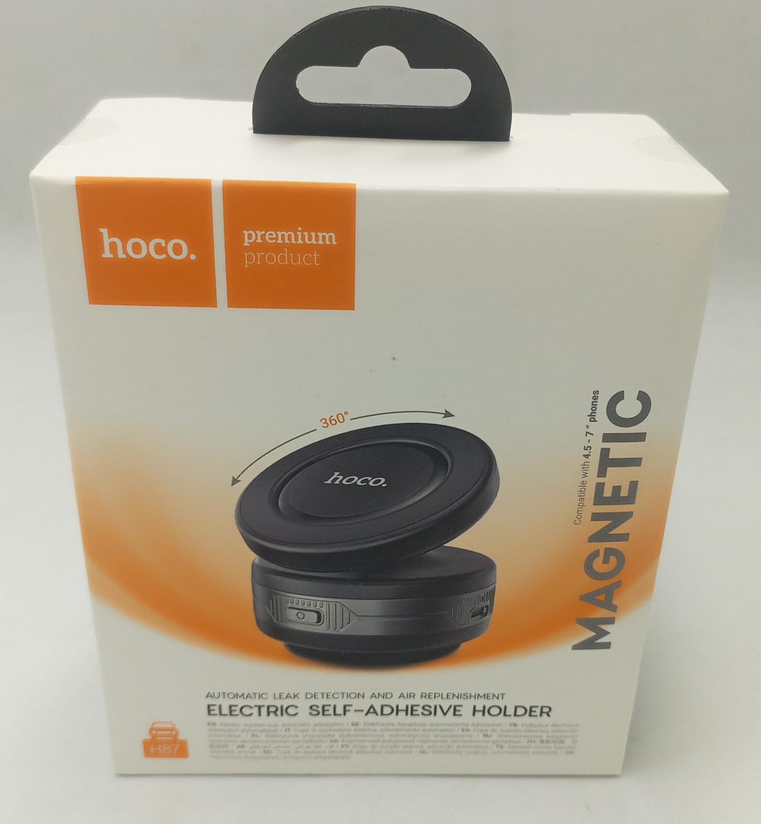 Hoco - Dragon Electric Suction - Cup Magnetic Holder (Universal) - Zambeel