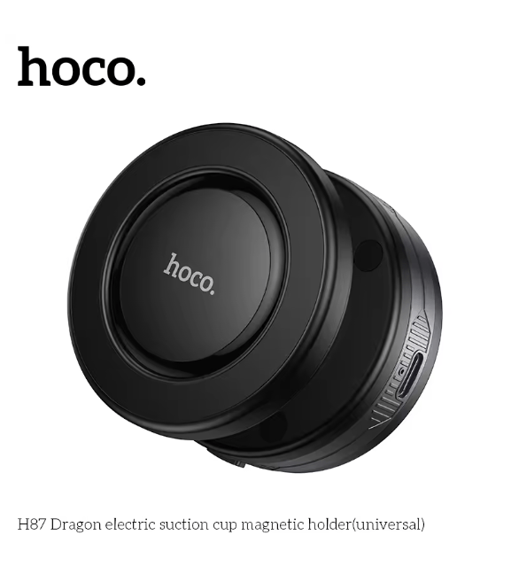 Hoco - Dragon Electric Suction - Cup Magnetic Holder (Universal) - Zambeel