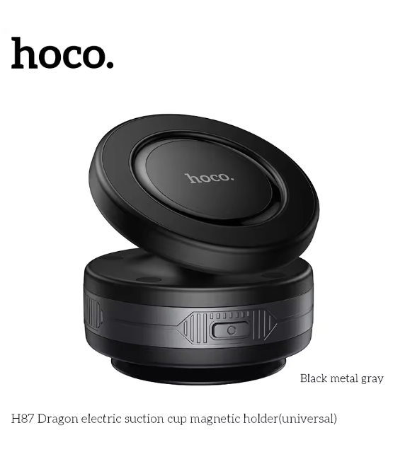 Hoco - Dragon Electric Suction - Cup Magnetic Holder (Universal) - Zambeel