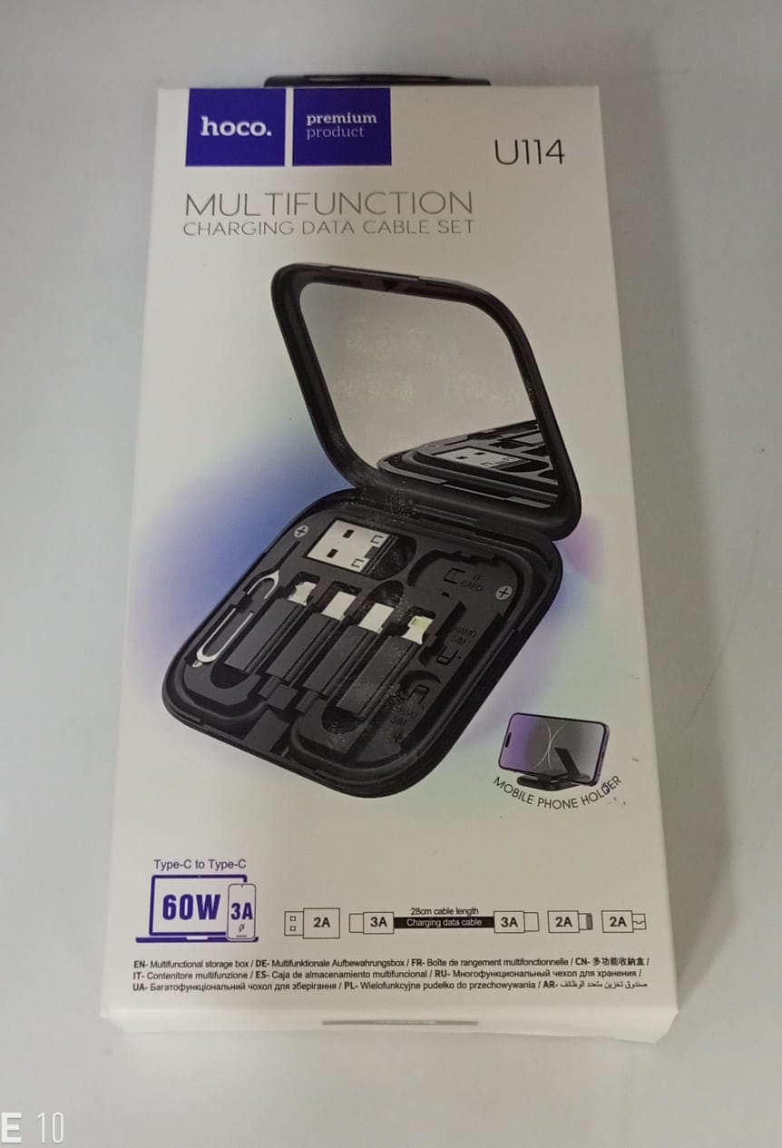 Hoco - Multifunction Data Cable Set (U114) - Zambeel
