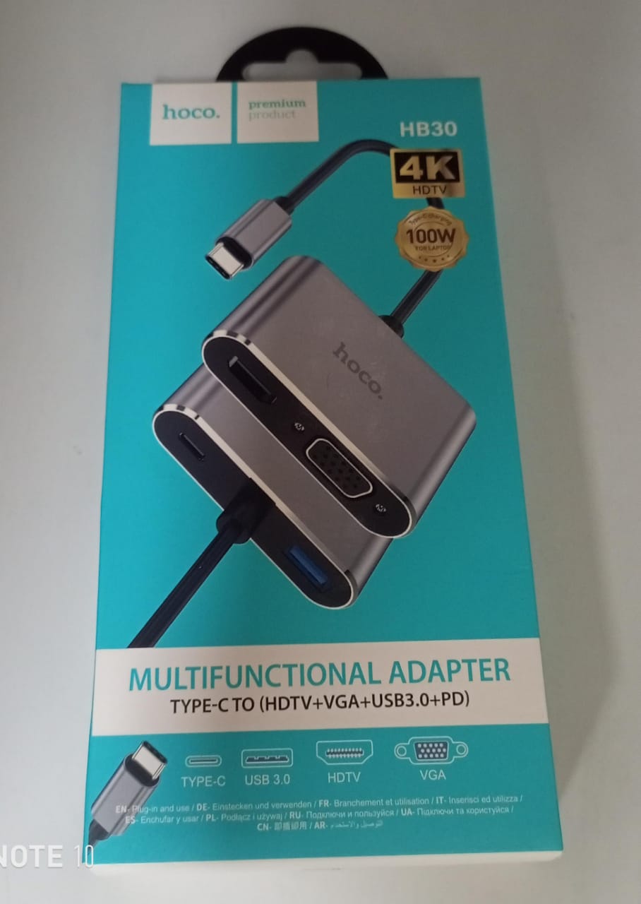 Hoco - Multifunctional Adapter (HB30) - Zambeel