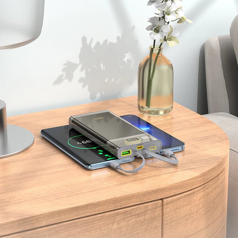 Hoco - Power Bank With Cable - Zambeel