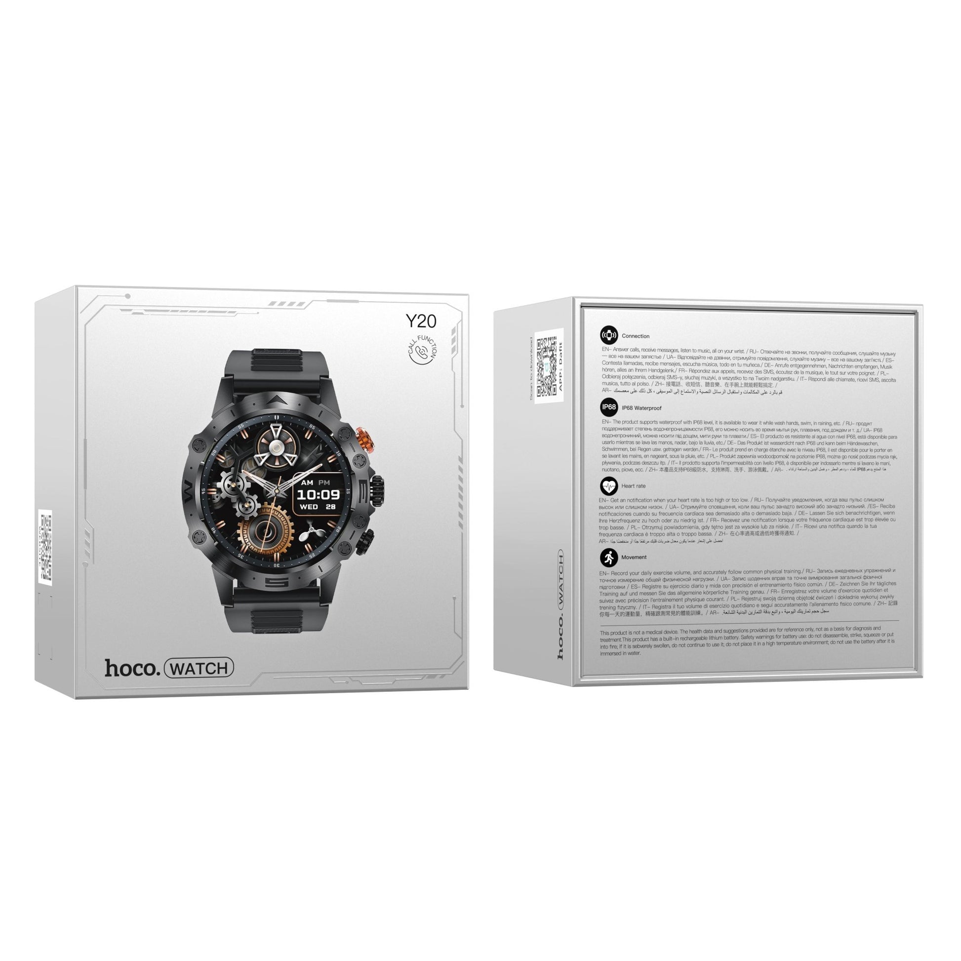Hoco - Smart Sports Watch (Y20) - Zambeel
