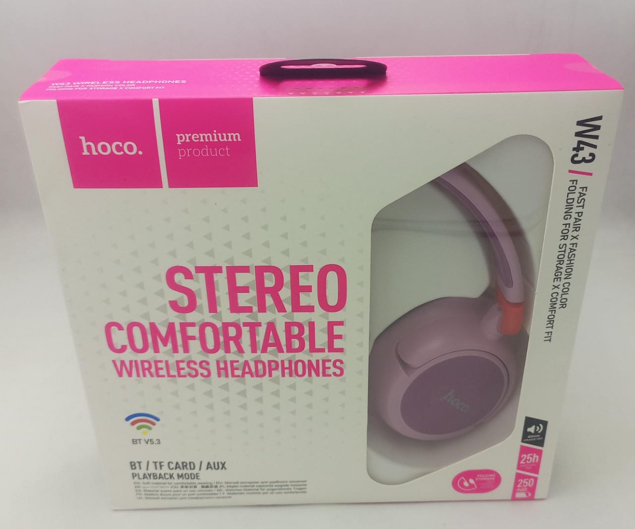 Hoco - Stereo Comfort Headphones (BTV53) - Zambeel