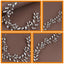 Horse Eye Silver Flexible Chain Headband Headwear Wedding - Zambeel