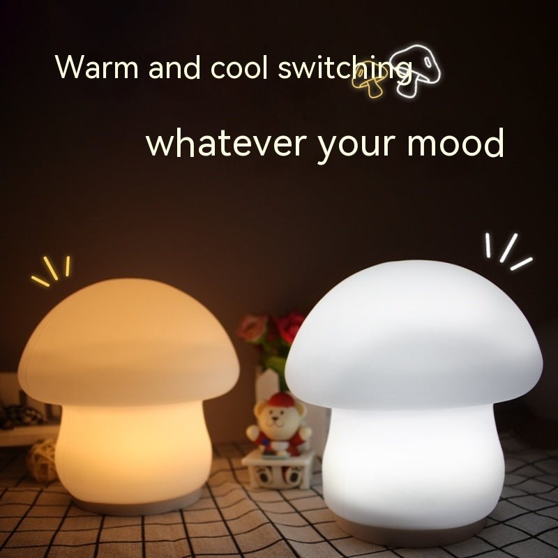 Household Electric Mushroom Small Night Lamp - Zambeel
