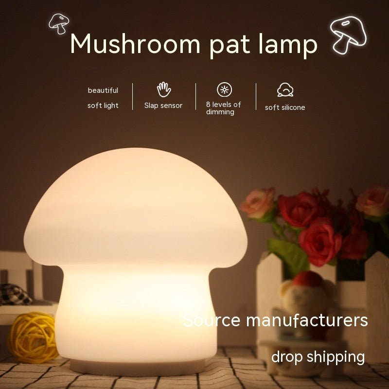 Household Electric Mushroom Small Night Lamp - Zambeel