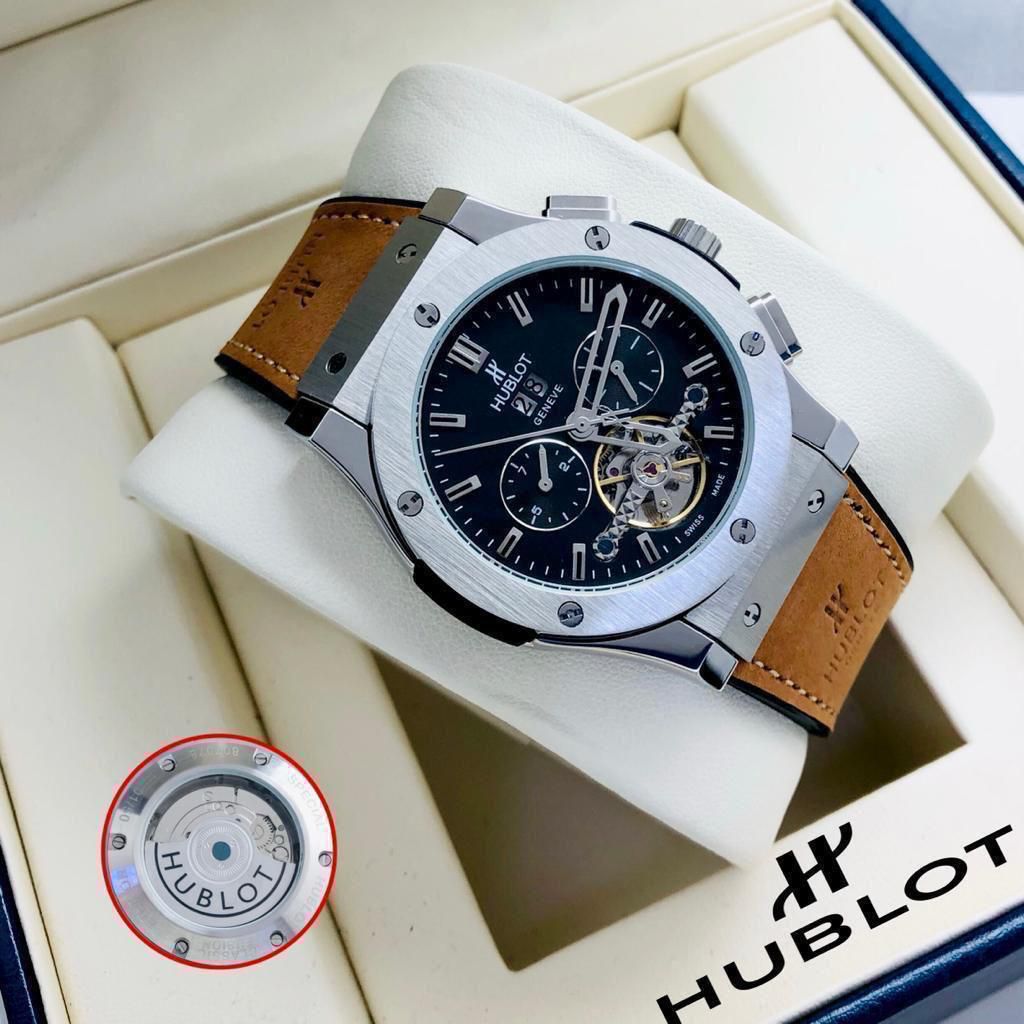 Hublot - Classic Fusion Automatic Skeleton Chronograph Watch (A+) - Zambeel