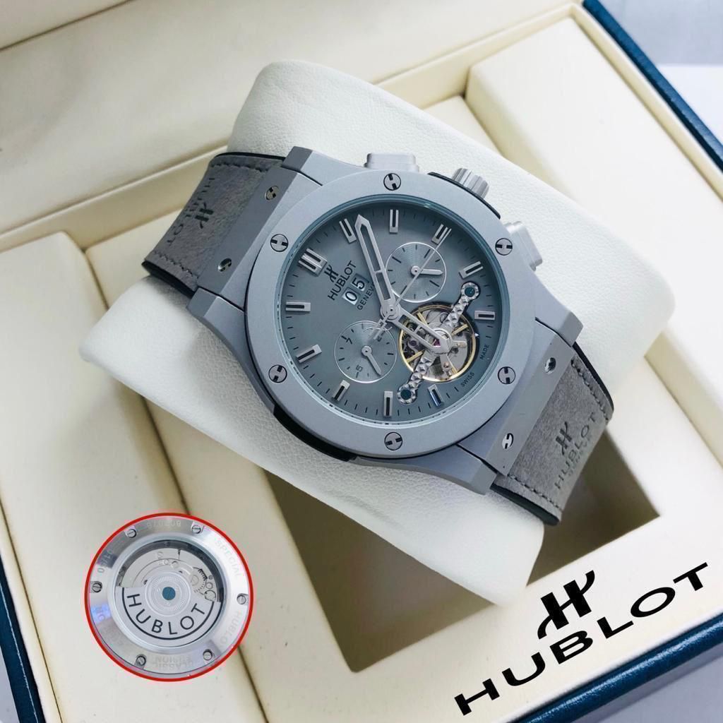 Hublot - Classic Fusion Automatic Skeleton Chronograph Watch (A+) - Zambeel