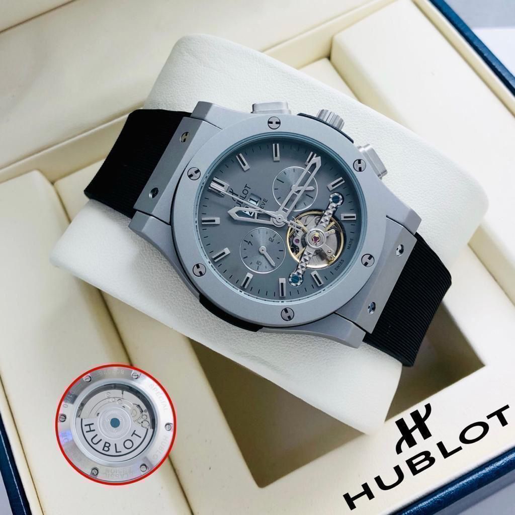 Hublot - Classic Fusion Automatic Skeleton Chronograph Watch (A+) - Zambeel
