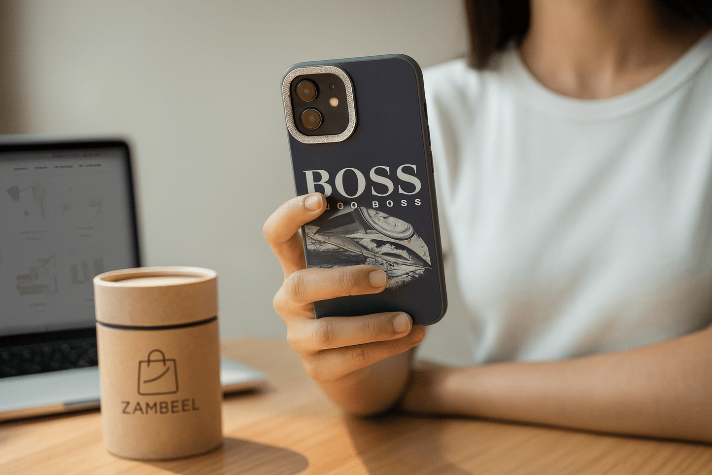 Hugo Boss Luxury iPhone Case - Zambeel