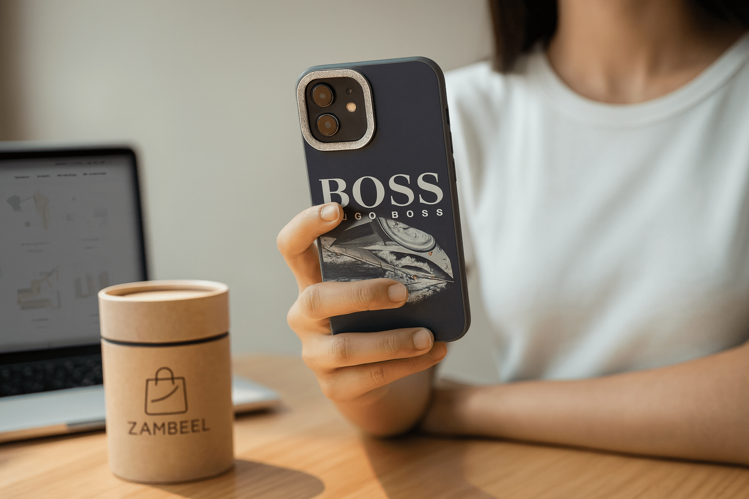 Hugo Boss Luxury iPhone Case - Zambeel