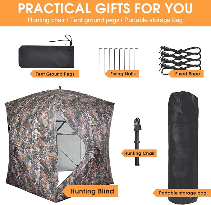 Hunting Blind See Tent © - Zambeel