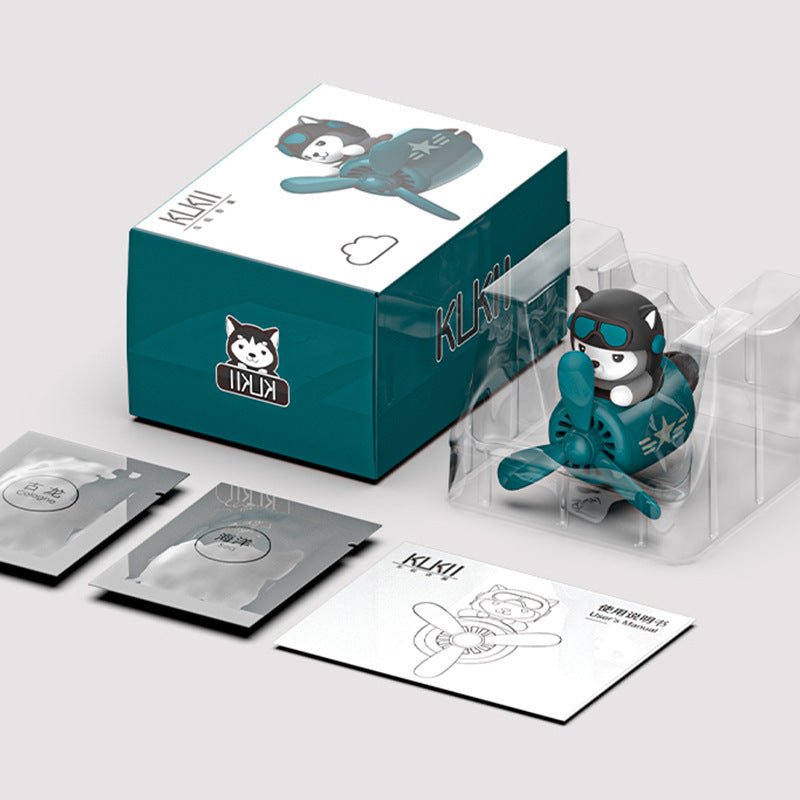 Husky Car Aromatherapy Vent Clip Decoration Ornaments - Zambeel