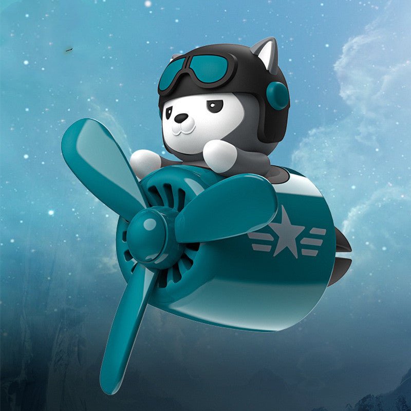 Husky Car Aromatherapy Vent Clip Decoration Ornaments - Zambeel