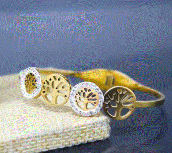 سوار شجرة مجوفة للنساء